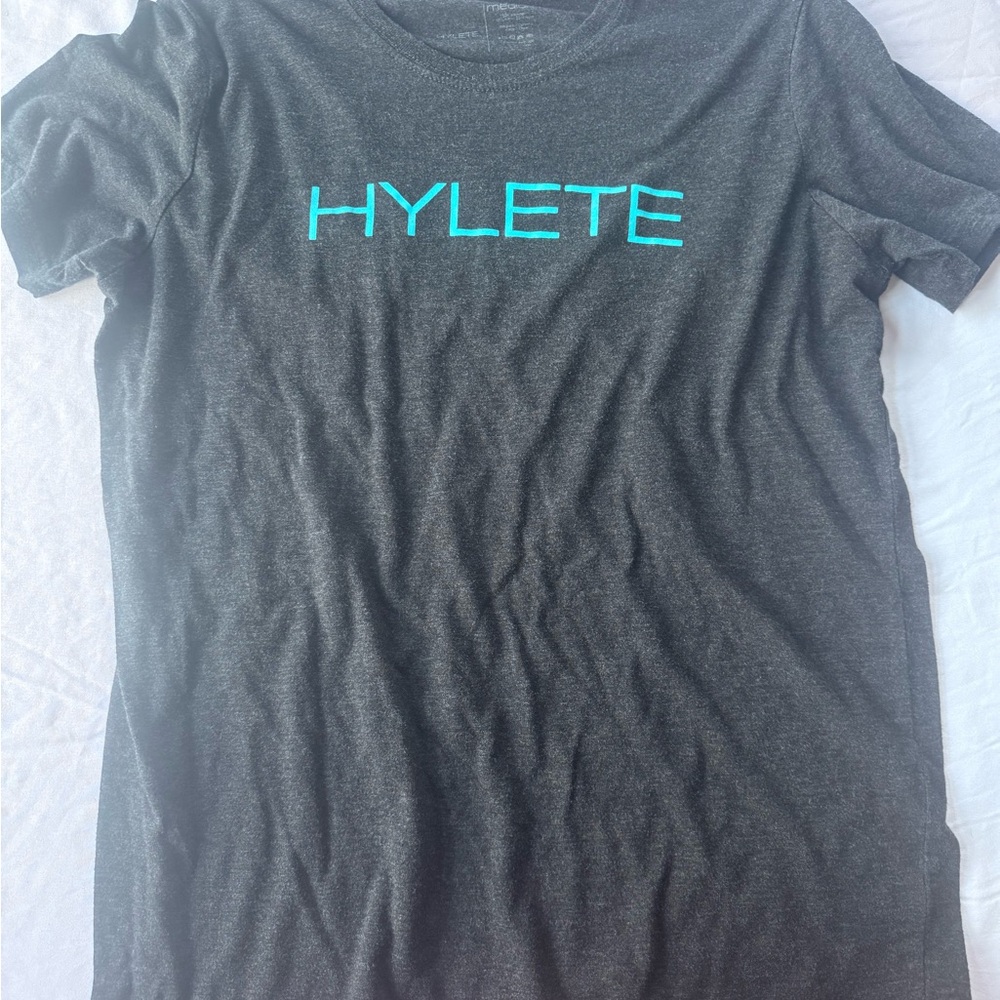 Hylete Charcoal Gray Short Sleeve Tee